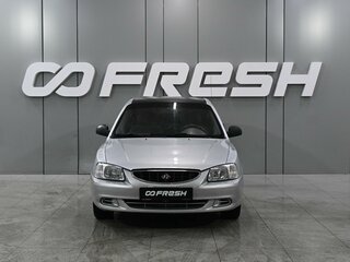 2007 Hyundai Accent ТагАЗ II, серебристый, 599000 рублей, вид 3