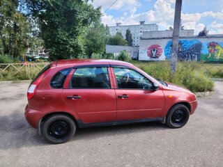 2011 Lada (ВАЗ) Kalina I, красный, 180000 рублей, вид 3