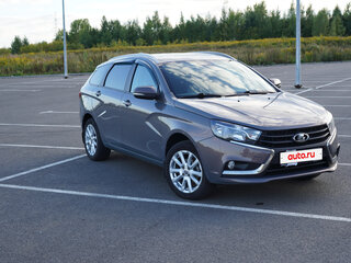 2019 Lada (ВАЗ) Vesta SW I, серый, 995000 рублей, вид 4
