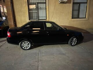 2008 Lada (ВАЗ) Priora I, чёрный, 180000 рублей, вид 3