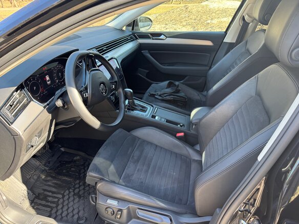 2019 Volkswagen Passat B8, чёрный - вид 4