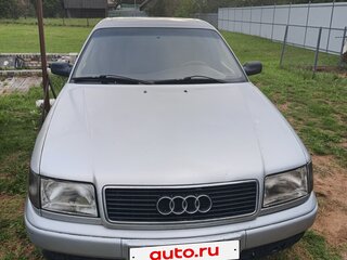 1991 Audi 100 IV (C4), серебристый, 275000 рублей, вид 1