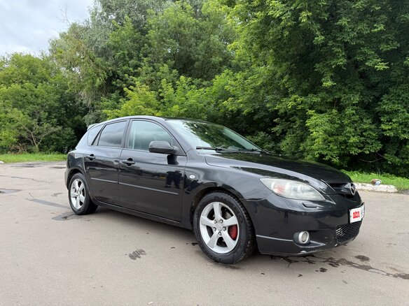 2005 Mazda 3 I (BK), чёрный