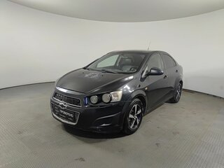 2013 Chevrolet Aveo II, чёрный, 455000 рублей, вид 1