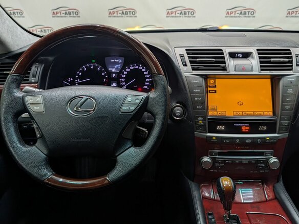 2011 Lexus LS 460 L IV Рестайлинг, чёрный - вид 13