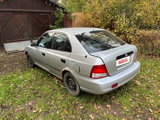 2000 Hyundai Accent II, серебристый, 130000 рублей, вид 5