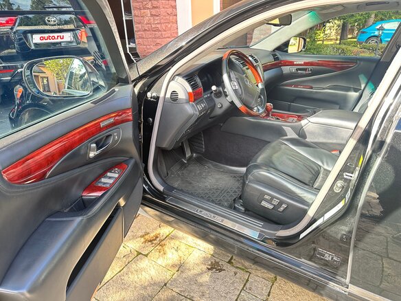 2011 Lexus LS Long 600h L IV Рестайлинг, чёрный, 2800000 рублей - вид 5