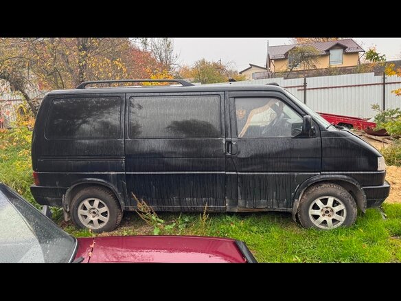 1993 Volkswagen Caravelle T4, чёрный, 205000 рублей - вид 1