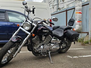 2001 Yamaha XVS1100, чёрный, 450000 рублей, вид 2