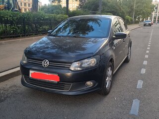 2012 Volkswagen Polo V, чёрный, 629000 рублей, вид 1