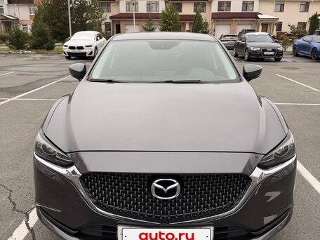 2018 Mazda 6 III (GJ) Рестайлинг 2, серый, 2690000 рублей, вид 2