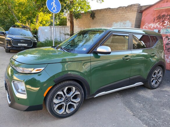 2021 Kia Soul III, зелёный, 2100000 рублей - вид 5