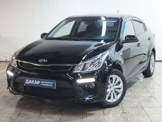 2019 Kia Rio IV, чёрный, 1270000 рублей, вид 1