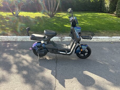 2026 E-Moto YH50QT, пурпурный, 59000 рублей, вид 1