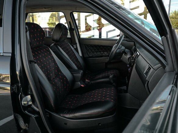 2011 Lada (ВАЗ) Priora I, чёрный, 509000 рублей - вид 11