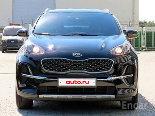 2019 Kia Sportage IV Рестайлинг, чёрный, 1600000 рублей, вид 2