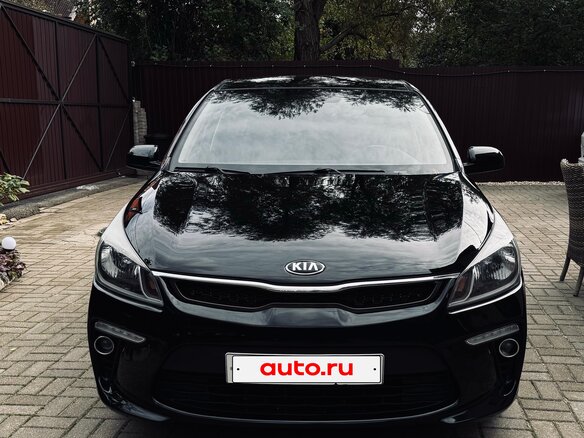 2018 Kia Rio IV, чёрный, 1150000 рублей