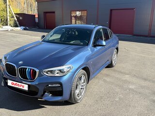2019 BMW X4 20d II (G02), синий, 4700000 рублей, вид 2