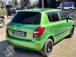 2012 Skoda Fabia II Рестайлинг, зелёный, 499000 рублей, вид 4