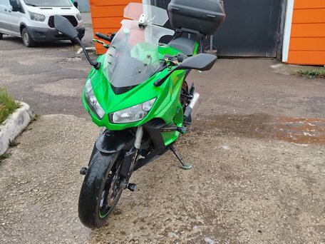 2014 Kawasaki Z 1000SX, зелёный, 770000 рублей, вид 1