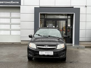 2017 Lada (ВАЗ) Granta I, чёрный, 495000 рублей, вид 2