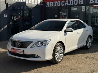 2013 Toyota Camry VII (XV50), белый, 1499000 рублей, вид 5