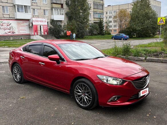 2013 Mazda 6 III (GJ), красный, 1550000 рублей - вид 4