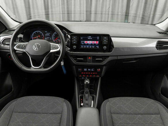 2021 Volkswagen Polo VI, синий, 1560000 рублей - вид 7