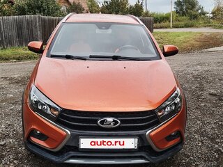 2019 Lada (ВАЗ) Vesta SW I, оранжевый, 1200000 рублей, вид 1