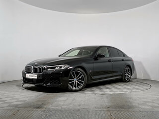 2020 BMW 5 серии 520d xDrive VII (G30/G31/G38) Рестайлинг, чёрный, 3850000 рублей, вид 1