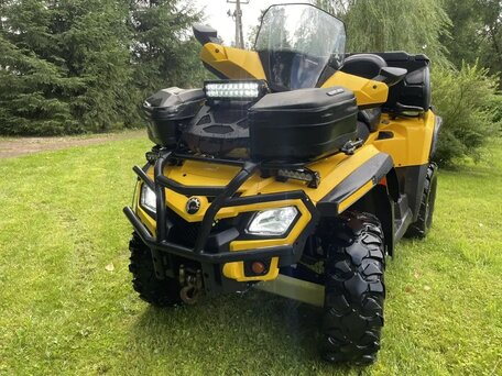 2011 BRP Can-Am Outlander Max XT-P 650T, жёлтый, 800000 рублей, вид 1