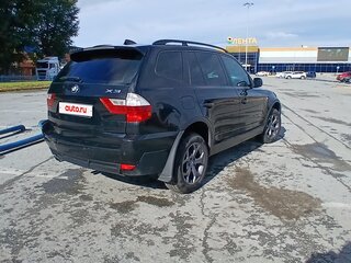 2007 BMW X3 25i I (E83) Рестайлинг, чёрный, 1130000 рублей, вид 4