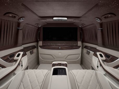 2025 Mercedes-Benz V-Класс Long 300 d длинный III (W447) Рестайлинг 2, чёрный, 32800000 рублей, вид 5