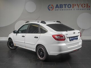 2018 Lada (ВАЗ) Granta I, белый, 415000 рублей, вид 2