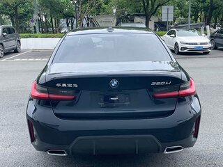 2023 BMW 3 серии Long 320Li VII (G2x) Рестайлинг, чёрный, 2880000 рублей, вид 4