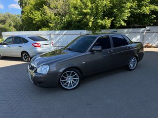 2017 Lada (ВАЗ) Priora I Рестайлинг, коричневый, 740000 рублей, вид 3