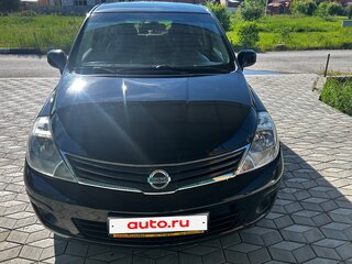 2013 Nissan Tiida I Рестайлинг, чёрный, 850000 рублей, вид 2