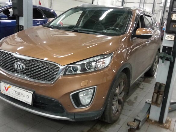 2017 Kia Sorento II Рестайлинг, коричневый, 2299000 рублей