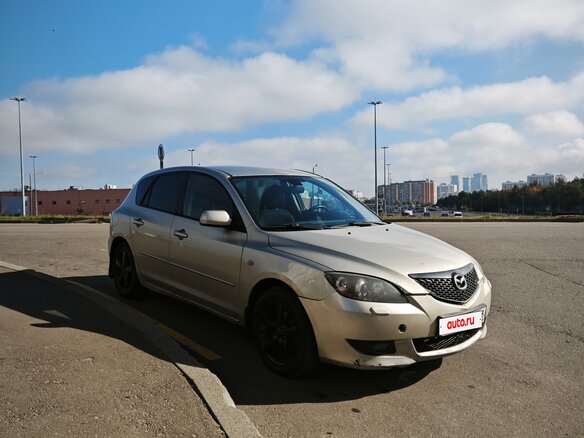 2005 Mazda 3 I (BK), серый