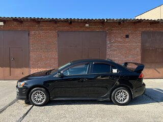 2007 Mitsubishi Lancer X, чёрный, 850000 рублей, вид 3