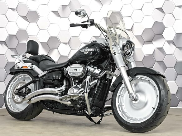 2019 Harley-Davidson Fat Boy, чёрный, 1799000 рублей