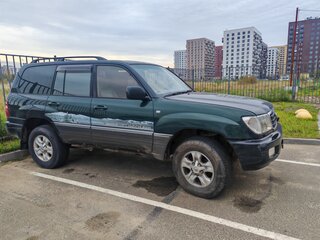 2001 Toyota Land Cruiser 100 Series, зелёный, 1000000 рублей, вид 4