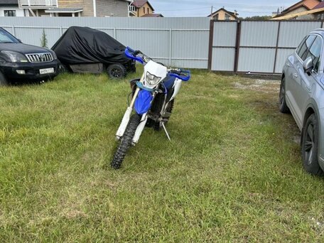 2012 Yamaha WR450F, синий, 360000 рублей, вид 2