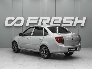 2013 Lada (ВАЗ) Granta I, серебристый, 540000 рублей, вид 2