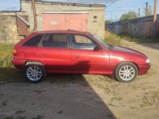 1992 Opel Astra F, красный, 155000 рублей, вид 3
