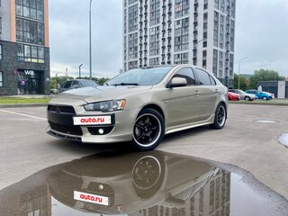 2008 Mitsubishi Lancer X, бежевый, 550000 рублей, вид 1