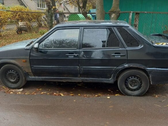 2008 Lada (ВАЗ) 2115, чёрный, 65000 рублей - вид 3