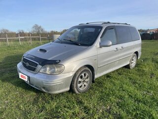 2005 Kia Carnival I Рестайлинг, серебристый, 244447 рублей, вид 1