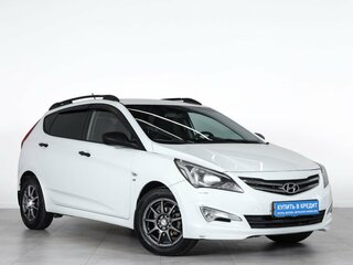 2015 Hyundai Solaris I Рестайлинг, белый, 1129000 рублей, вид 1