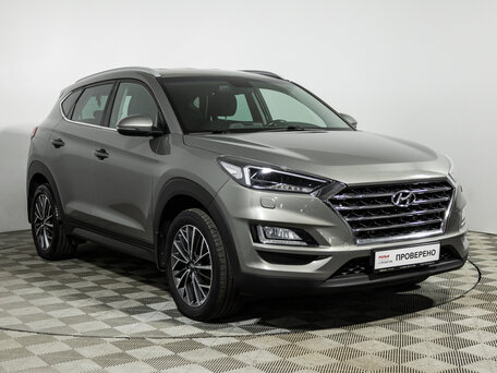 2019 Hyundai Tucson III Рестайлинг, зелёный, 2049700 рублей, вид 3